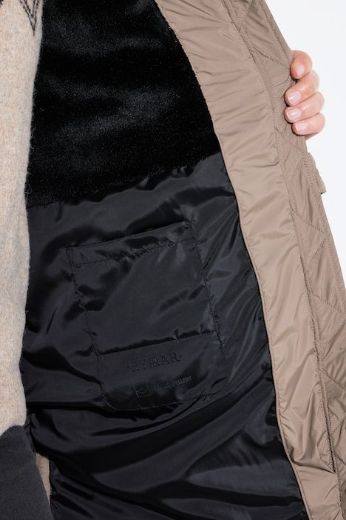 Plus size veliki brojevi Jakna prošivena dužeg kroja za punije
