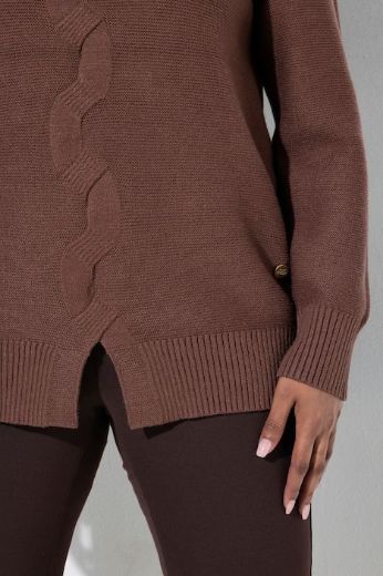 Plus size veliki brojevi Pulover dugih rukava za punije
