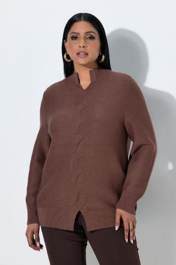 Plus size veliki brojevi Pulover dugih rukava za punije