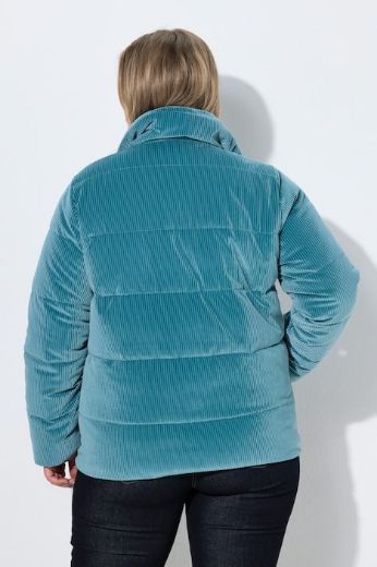 Plus size veliki brojevi Jakna od samta za punije