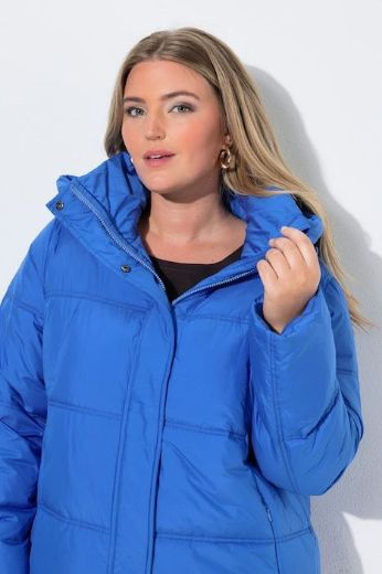 Plus size veliki brojevi Jakna prošivena s kapuljačom za punije