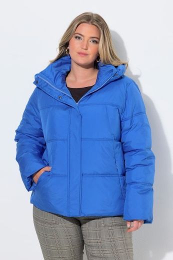 Plus size veliki brojevi Jakna prošivena s kapuljačom za punije