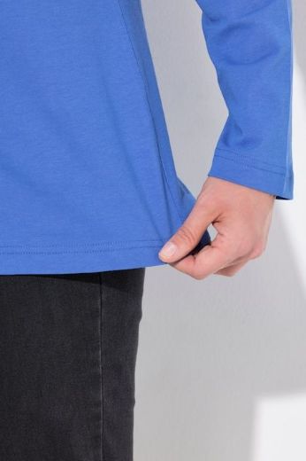 Plus size veliki brojevi Majica dugi rukavi okrugli izrez za punije