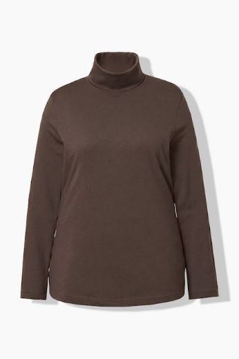 Plus size veliki brojevi Majica rol ovratnik za punije