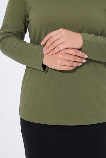 Plus size veliki brojevi Majica rol ovratnik za punije