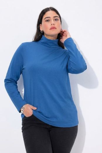 Plus size veliki brojevi Majica rol ovratnik za punije