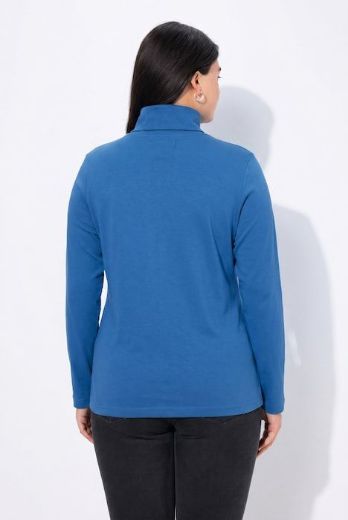 Plus size veliki brojevi Majica rol ovratnik za punije