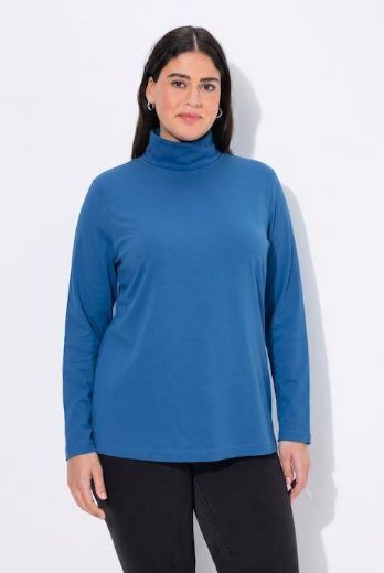 Plus size veliki brojevi Majica rol ovratnik za punije