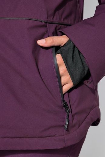 Plus size veliki brojevi Jakna funkcionalna s kapuljačom za punije