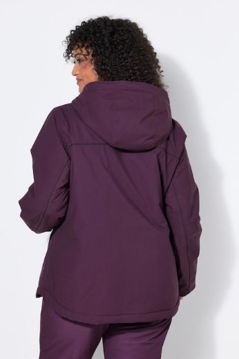 Plus size veliki brojevi Jakna funkcionalna s kapuljačom za punije