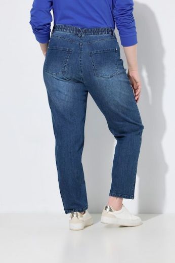 Plus size veliki brojevi Traperice povišenog struka za punije