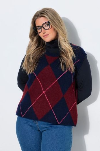 Plus size veliki brojevi Pulover bez rukava za punije