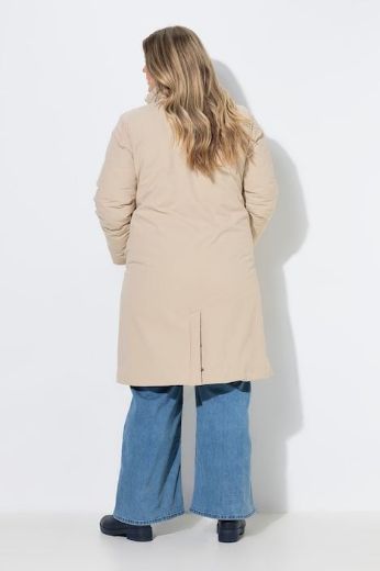 Plus size veliki brojevi Jakna dužeg A kroja za punije