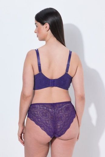 Plus size veliki brojevi Grudnjak bez žice s ukrasnom čipkom za punije