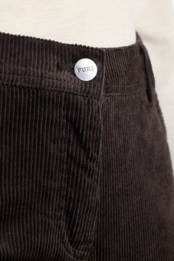 Plus size veliki brojevi Hlače od samta za punije
