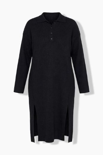 Plus size veliki brojevi Haljina maxi dugih rukava za punije