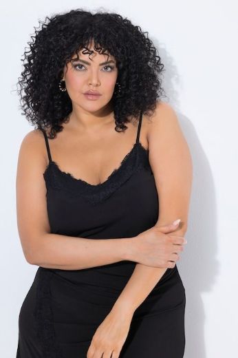 Plus size veliki brojevi Haljina uskih naramenica za punije