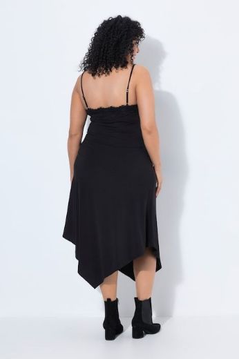 Plus size veliki brojevi Haljina uskih naramenica za punije
