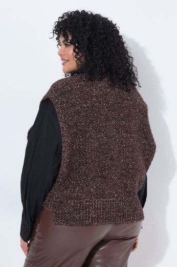 Plus size veliki brojevi Pulover bez rukava za punije
