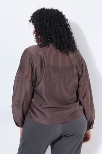 Plus size veliki brojevi Bluza dugih rukava za punije
