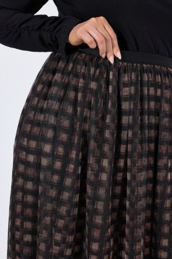 Plus size veliki brojevi Suknja elastičnog struka za punije