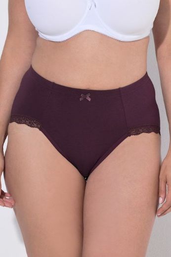 Plus size veliki brojevi Gaćice midi 3 komada za punije