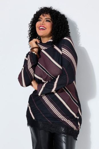Plus size veliki brojevi Majica dugih rukava dužeg kroja za punije