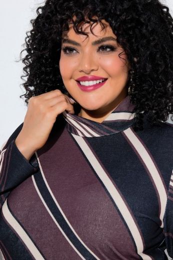 Plus size veliki brojevi Majica dugih rukava dužeg kroja za punije