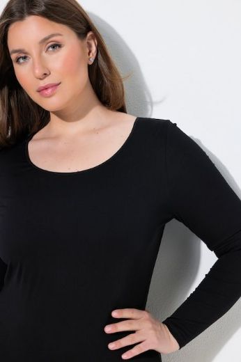 Plus size veliki brojevi Bodi dugih rukava za punije