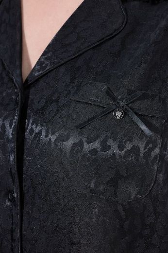 Plus size veliki brojevi Pidžama dvodijelna dugih rukava i dugih nogavica za punije