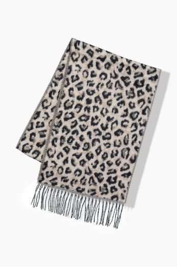 Plus size veliki brojevi Šal s leopard uzorkom za punije