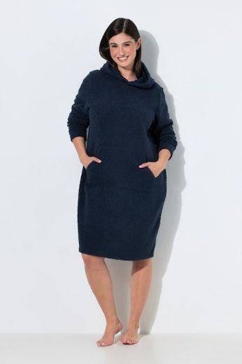 Plus size veliki brojevi Haljina teddy dugih rukava za punije