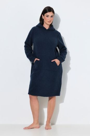 Plus size veliki brojevi Haljina teddy dugih rukava za punije
