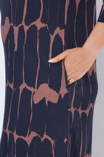 Plus size veliki brojevi Haljna midi 3/4 rukava za punije