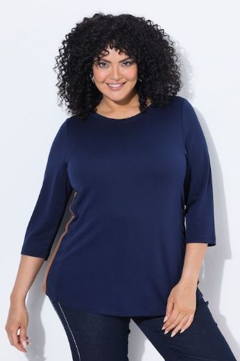 Plus size veliki brojevi Majica 3/4 rukava za punije