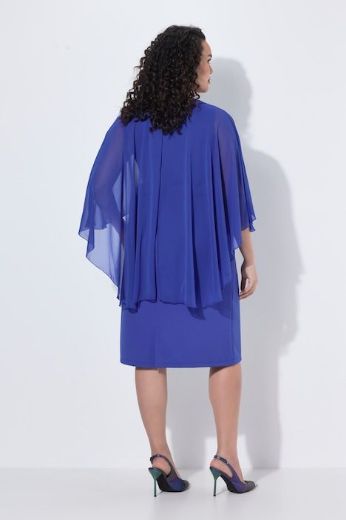 Plus size veliki brojevi Haljina svečana 3/4 rukava za punije