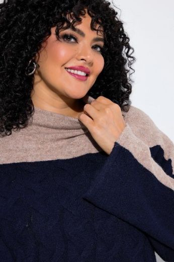 Plus size veliki brojevi Pulover dugih rukava za punije