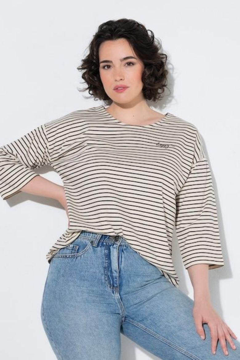 Plus size veliki brojevi Majica 3/4 rukava za punije