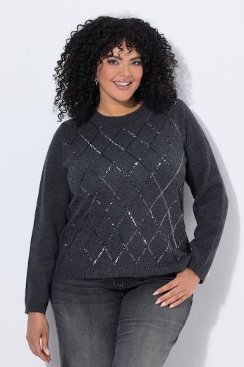 Plus size veliki brojevi Pulover dugih rukava za punije
