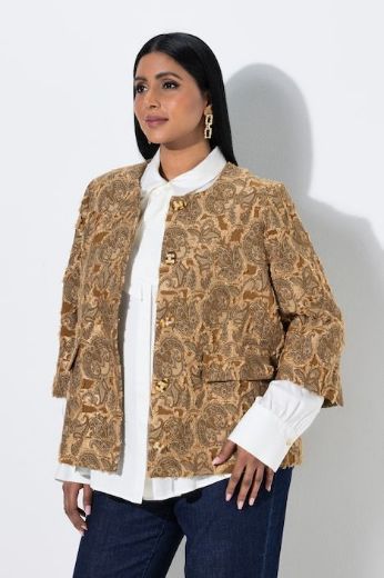 Plus size veliki brojevi Jakna lagana 3/4 rukava za punije