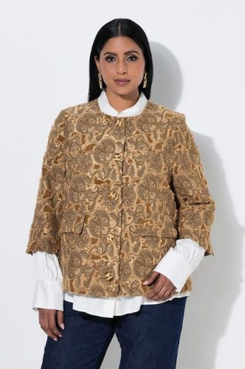 Plus size veliki brojevi Jakna lagana 3/4 rukava za punije
