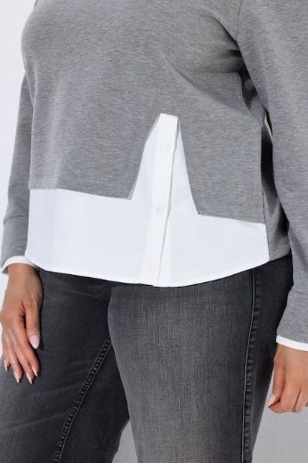 Plus size veliki brojevi Majica dugih rukava za punije