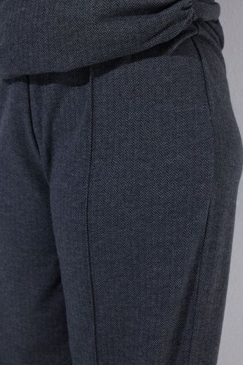Plus size veliki brojevi Hlače elastičnog struka širokih nogavica za punije