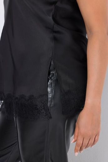 Plus size veliki brojevi Top satenski za punije