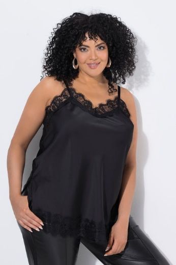 Plus size veliki brojevi Top satenski za punije