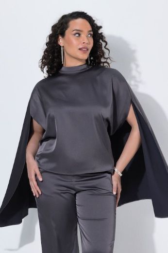 Plus size veliki brojevi Bluza satenska za punije