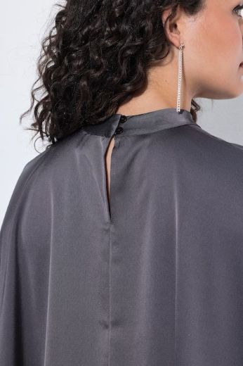 Plus size veliki brojevi Bluza satenska za punije