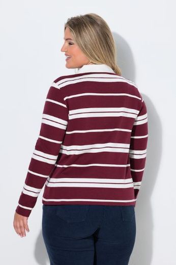 Plus size veliki brojevi Majica Polo dugih rukava za punije