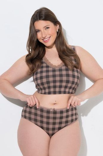 Plus size veliki brojevi Gaćice midi 5 komada za punije