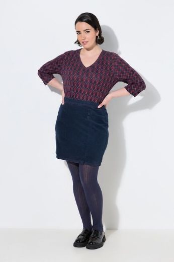 Plus size veliki brojevi Suknja mini elastičnog struka za punije